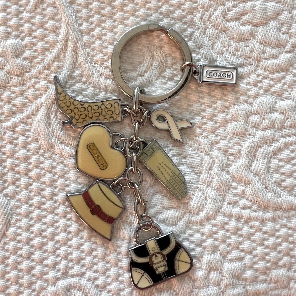 COACH Keychain Charm